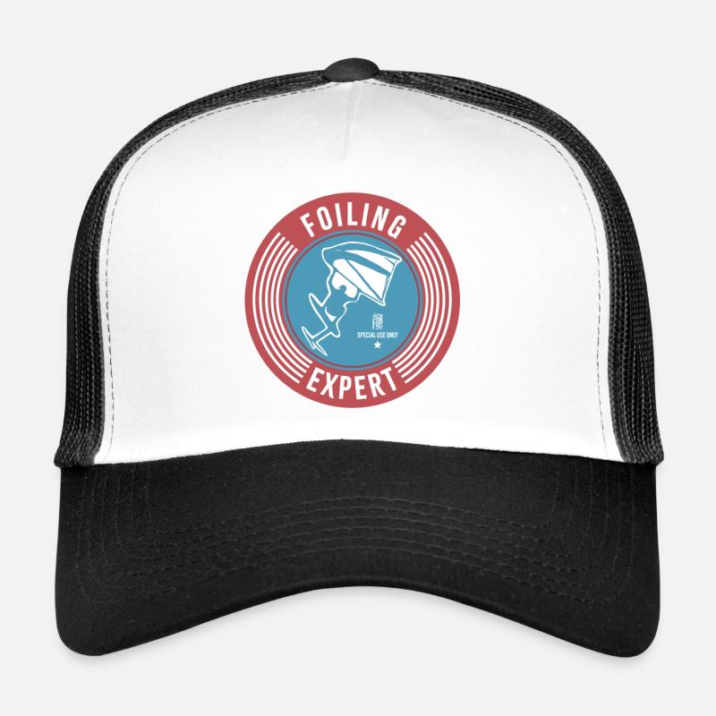 Label Wingfoiling - Trucker Cap - white/black