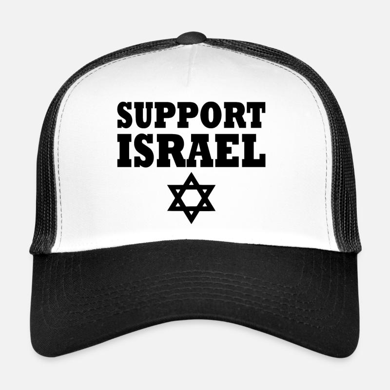 Support israel Casquette trucker 