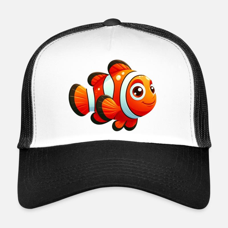 Poisson-clown Casquette trucker 