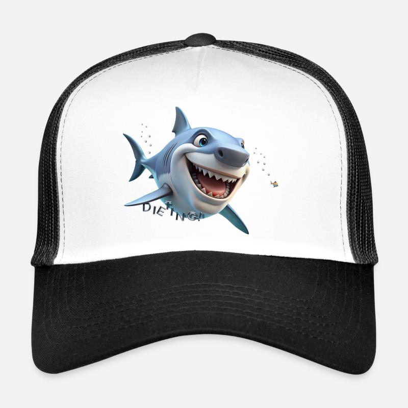 Requin diététique Casquette trucker 