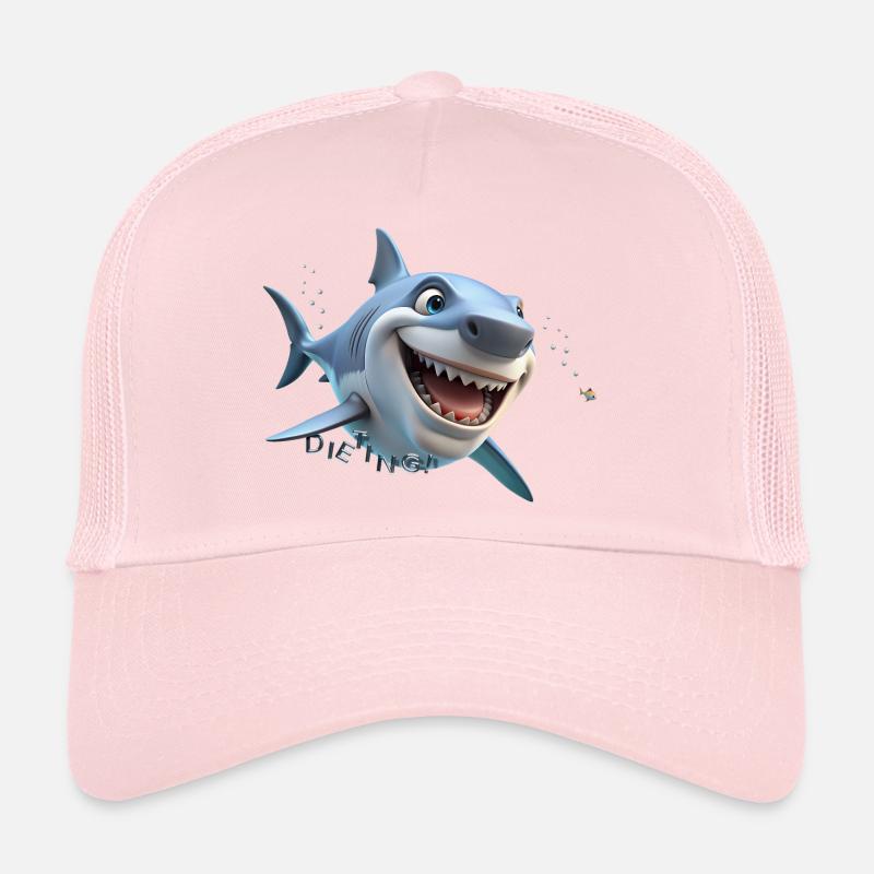 Diet Shark Trucker Cap