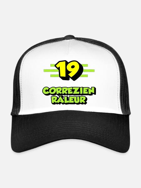 Complaining Correzien - Trucker Cap - white/black - Front