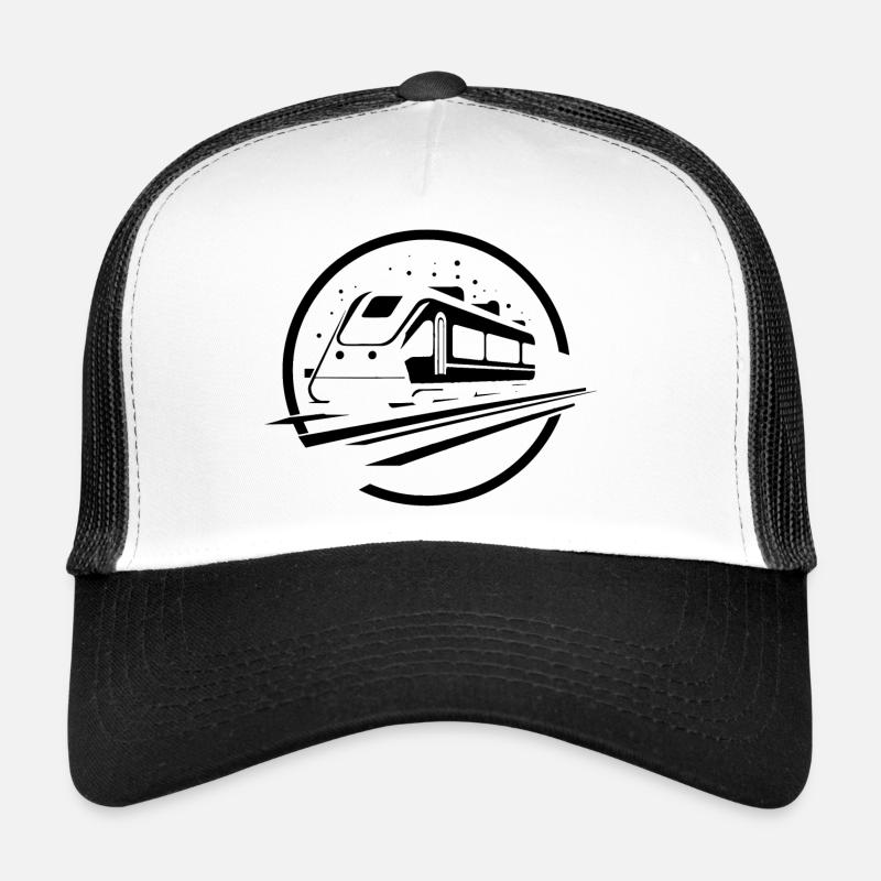 Zug - Trucker Cap - Weiß/Schwarz