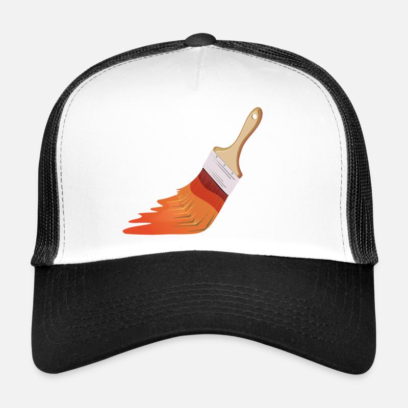 Maler Pinsel Trucker Cap