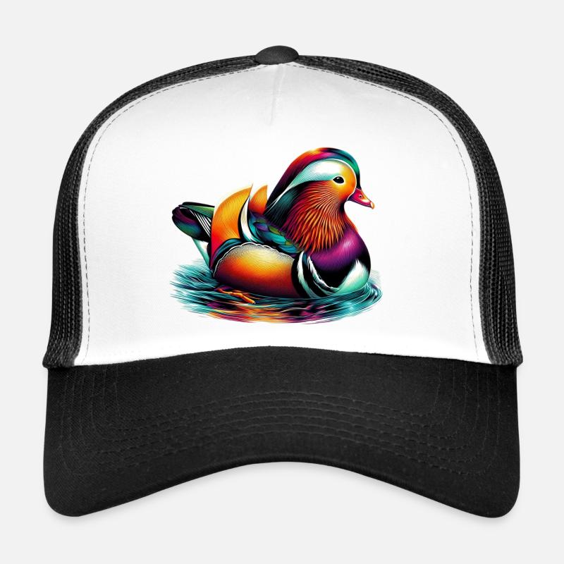 Mandarin duck Trucker Cap