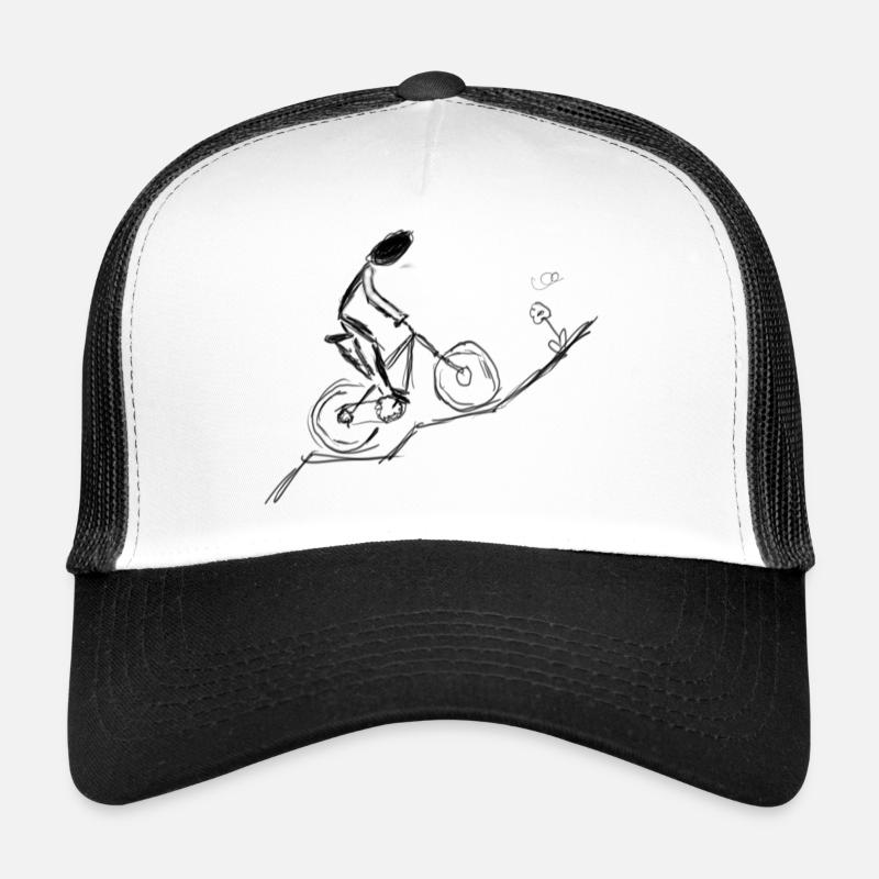 Mtb - Trucker Cap - white/black