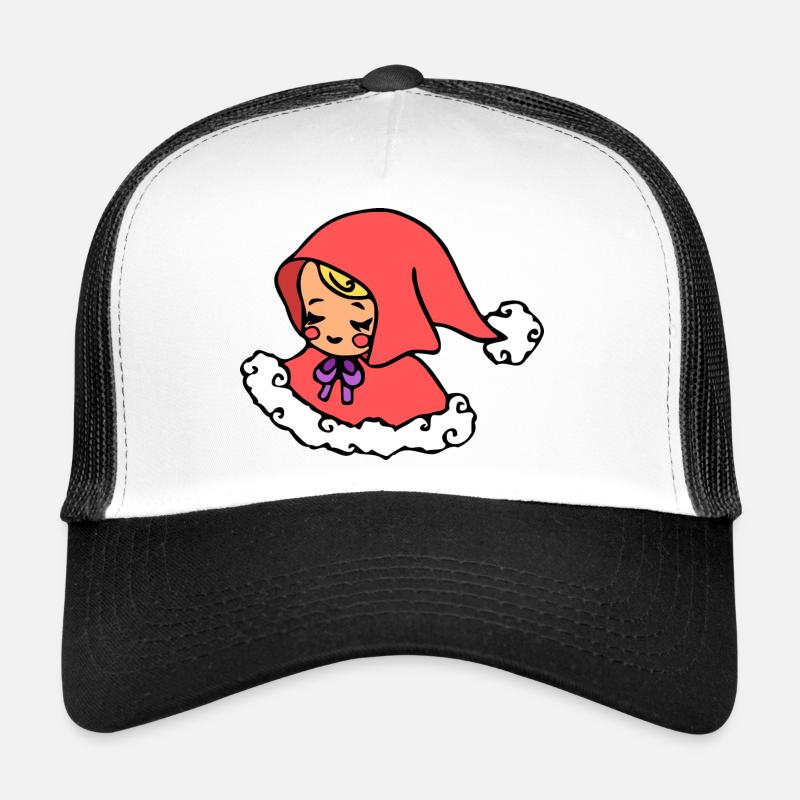 Doux enfant Jésus, ange pour Noël Casquette trucker 