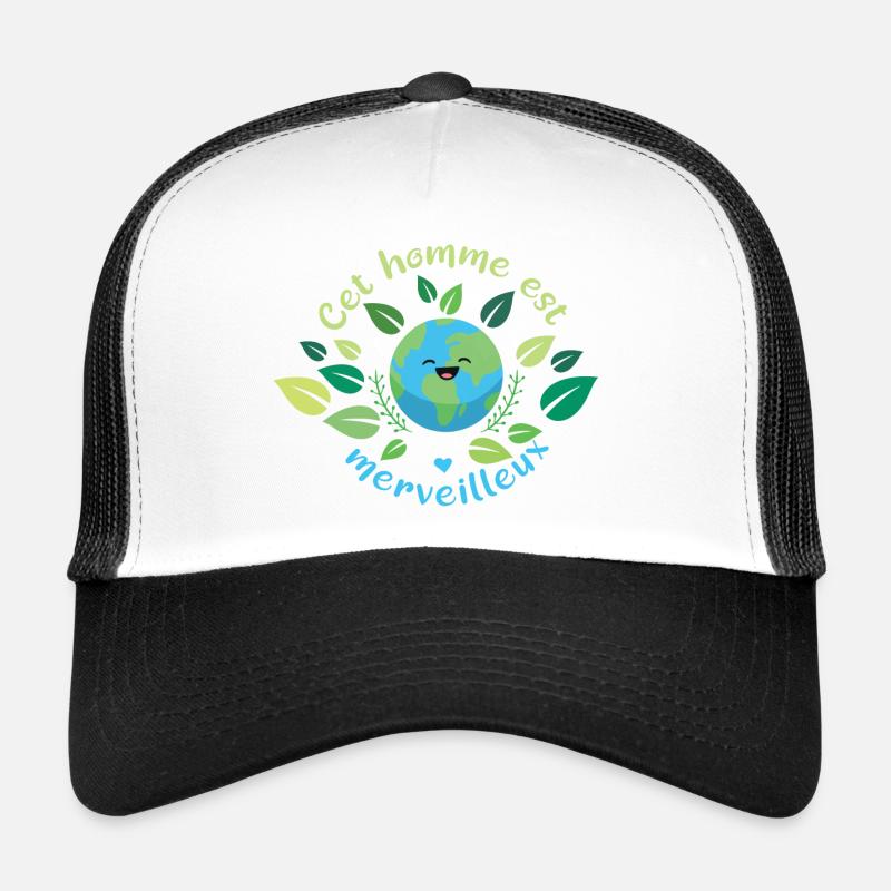 This man is Wonderful Trucker Cap