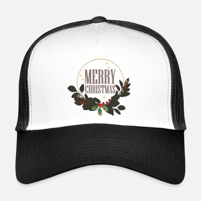 Merry Christmas 1 Trucker Cap