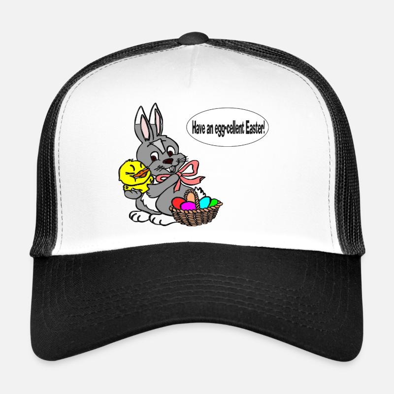 Black have an egg cellent easter Trucker Cap