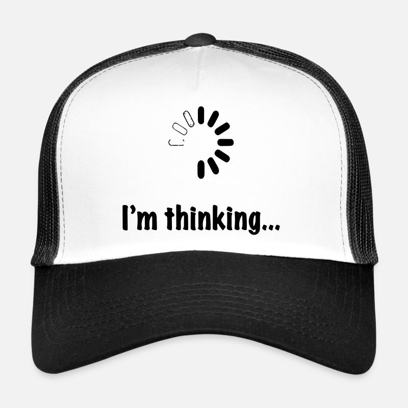 Je réfléchis. Casquette trucker 