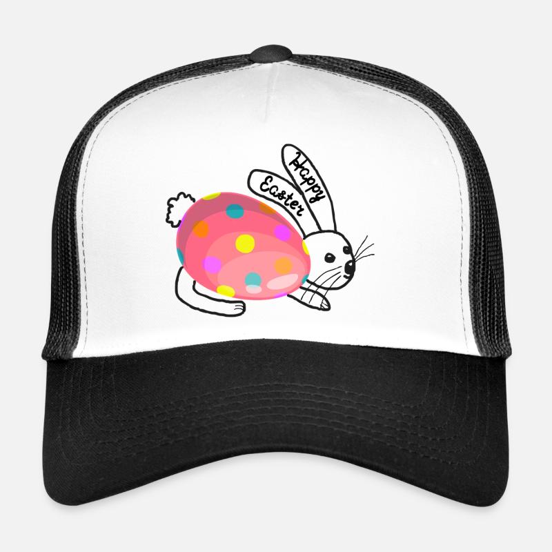 Lapin de Pâques Casquette trucker 