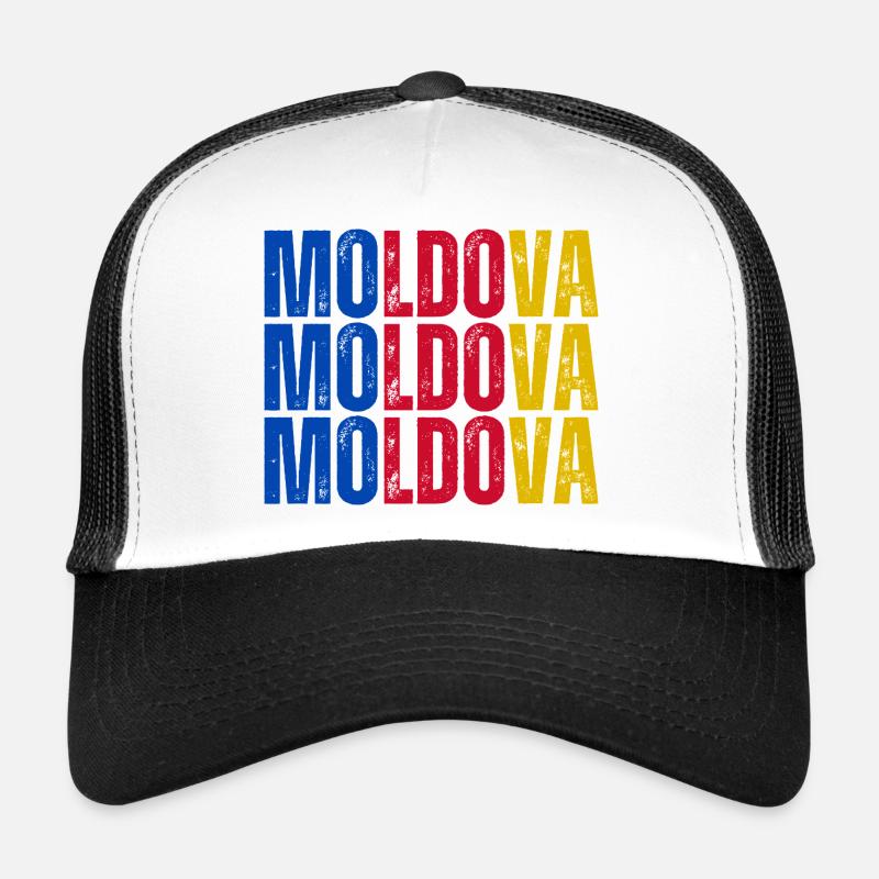 Drapeau moldave, fierté moldave Casquette trucker 
