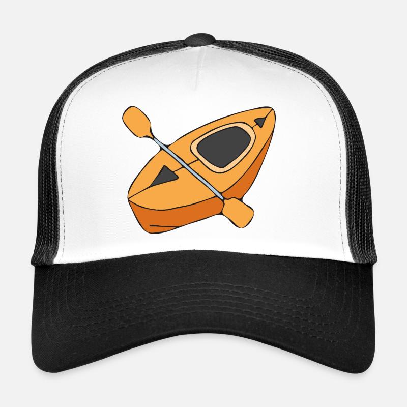 kayak - Trucker Cap - white/black