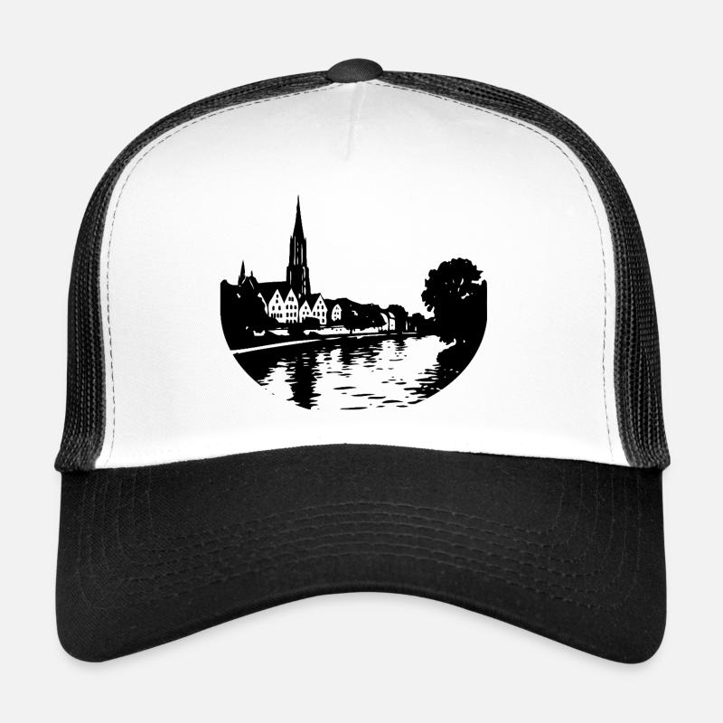 Danube in Ulm Trucker Cap