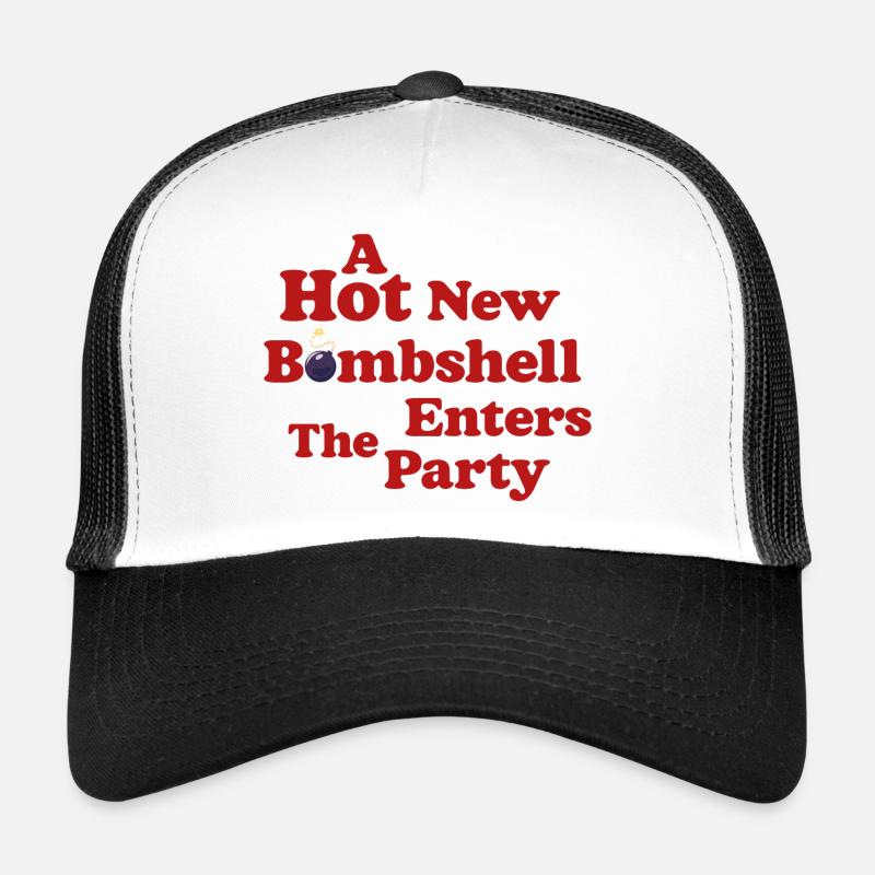 Une bombe entre dans la fête Casquette trucker 
