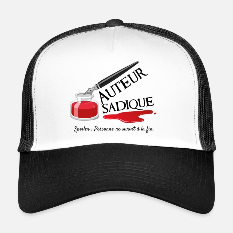 Auteur Sadique Casquette trucker 