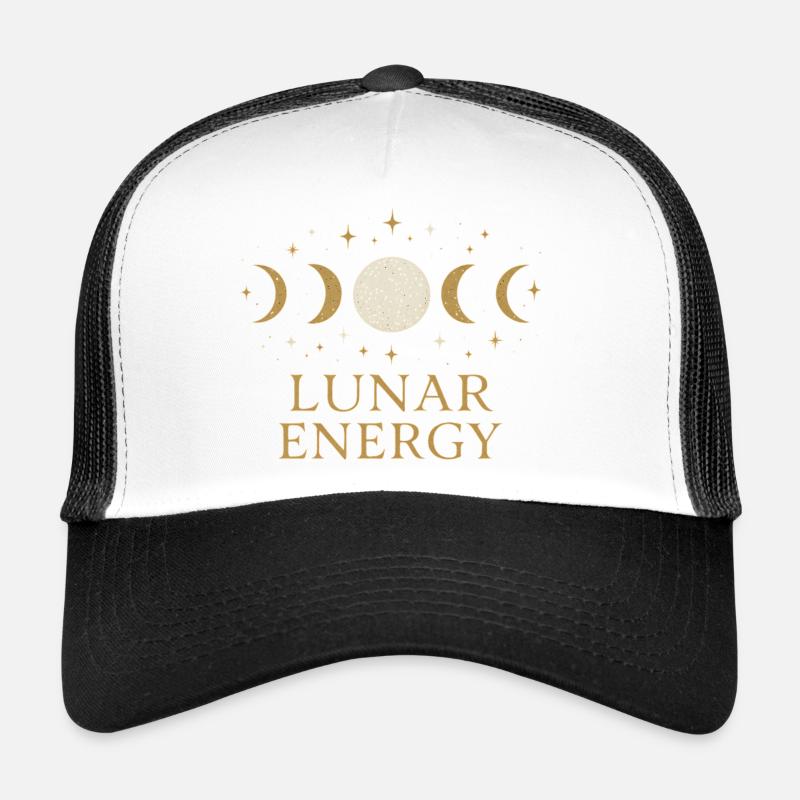 Phases de lune à énergie lunaire Casquette trucker 
