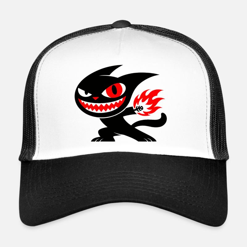 Créature en feu Casquette trucker 