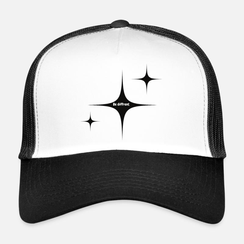 Graphique Be Different Starburst Casquette trucker 