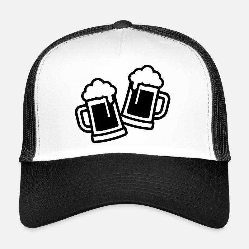 Chope à bière Verre à bière Casquette trucker 