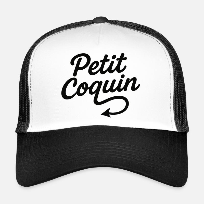 Petit Coquin - Trucker Cap - white/black