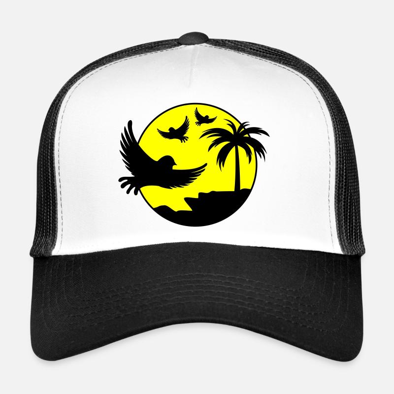 Paradise Insel Birds Trucker Cap