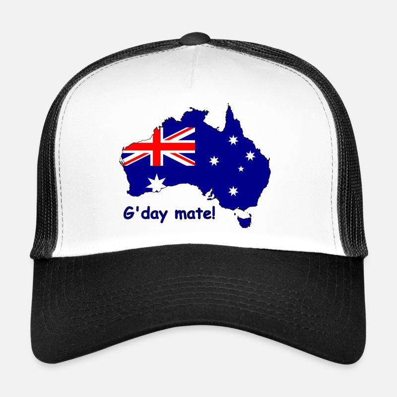 G'day Mate Australian Flag Trucker Cap