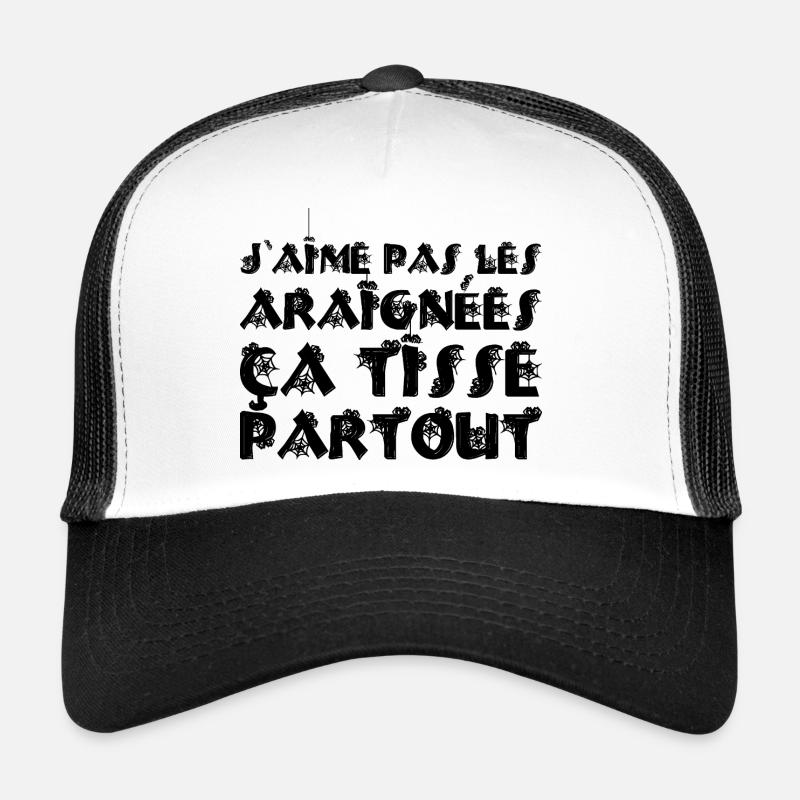 LES ARAIGNÉES, ÇA TISSE PARTOUT !  Casquette trucker 