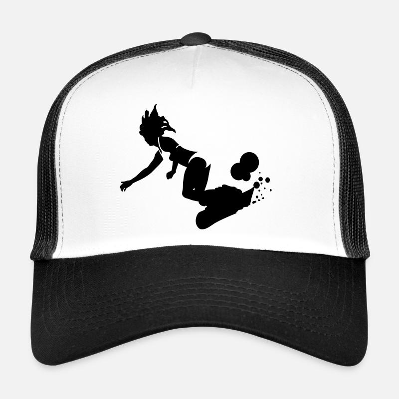 Snowboard Trucker Cap