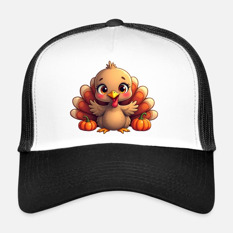 Bébé dinde de Thanksgiving Casquette trucker 
