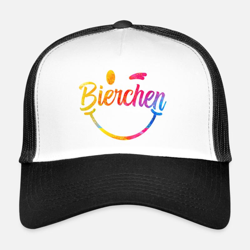 Beer rainbow lettering Trucker Cap