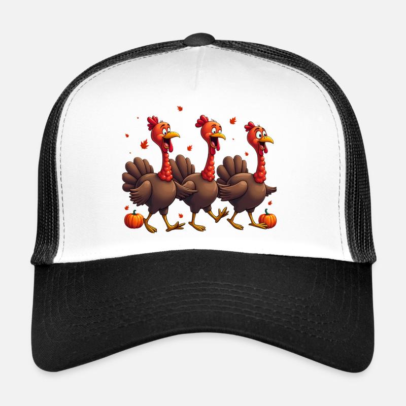 Bébé dinde de Thanksgiving Casquette trucker 
