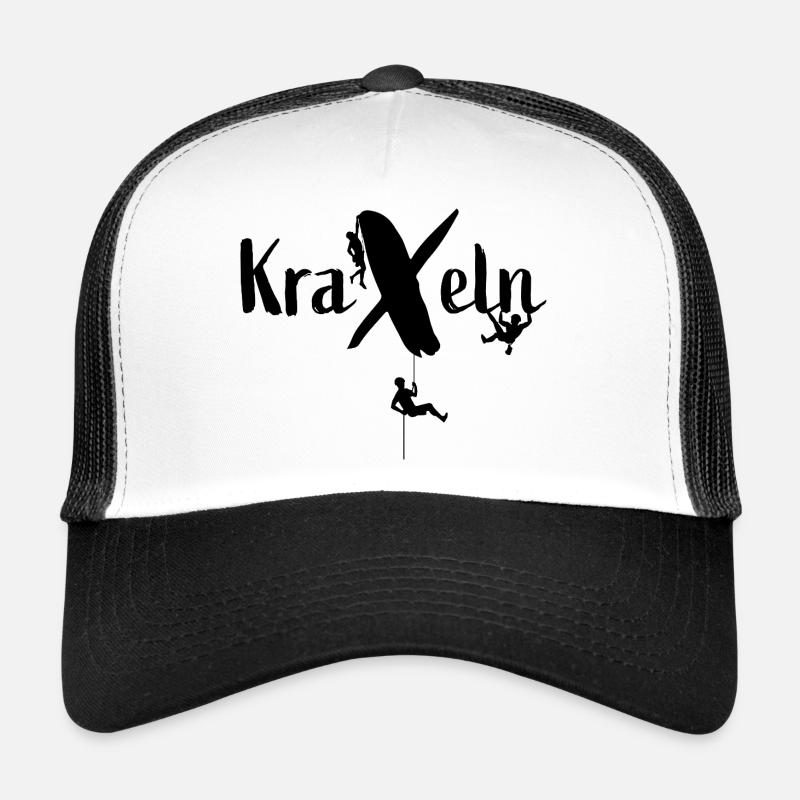 clamber - Trucker Cap - white/black