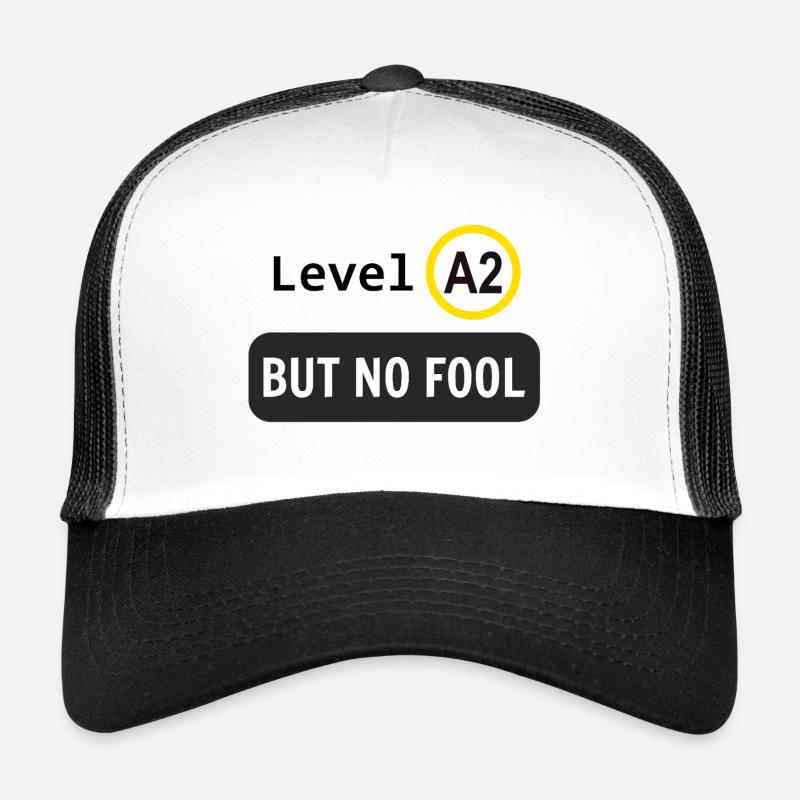 Sprachniveau A2, aber kein Narr Trucker Cap