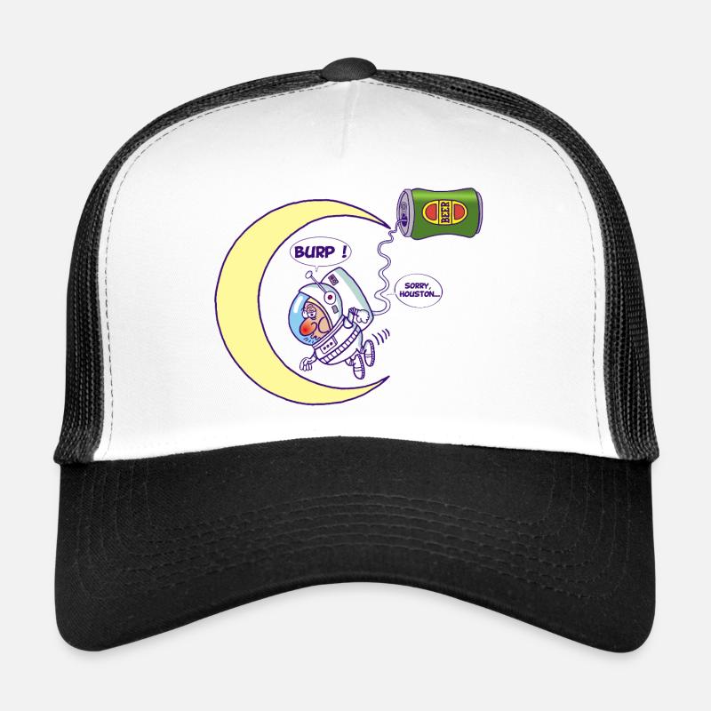 Astronaute et bière Casquette trucker 