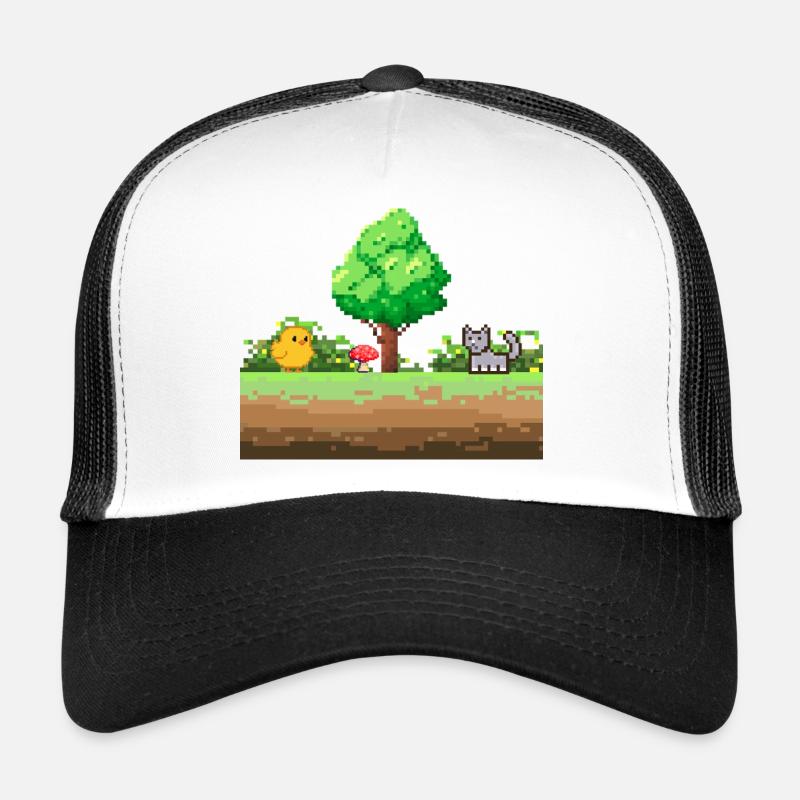 Aventure Pixel Garden Casquette trucker 