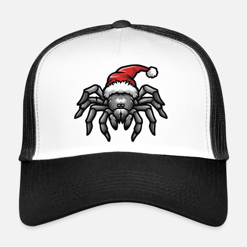 Tarentule Noël Casquette trucker 