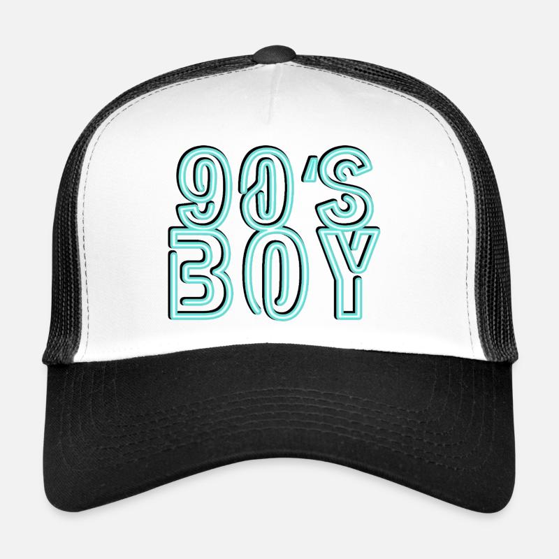 90s - Trucker Cap - white/black