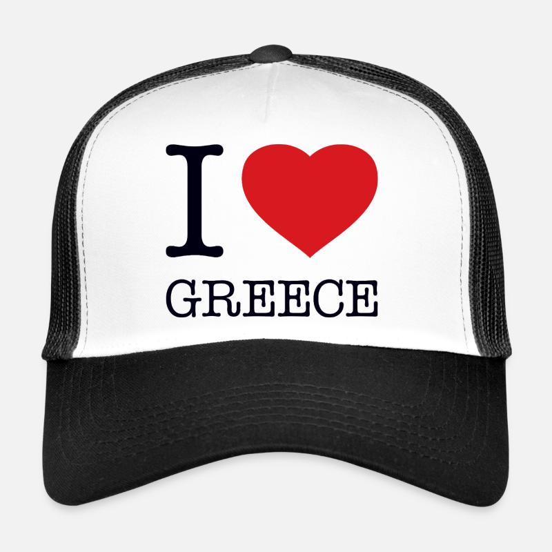 I love Greece Trucker Cap