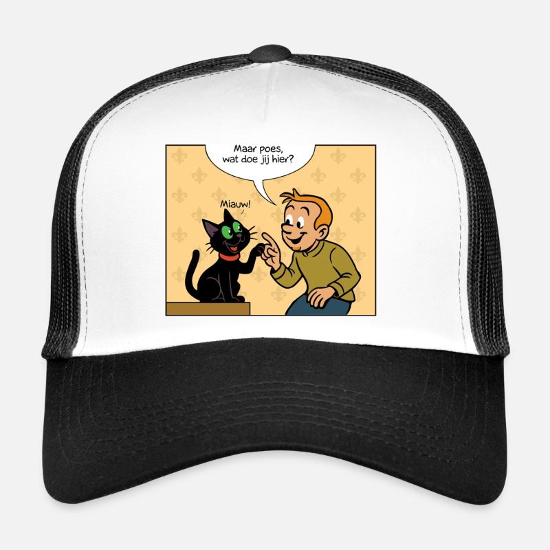 Franky & Meekos erstes Treffen - Trucker Cap - Weiß/Schwarz