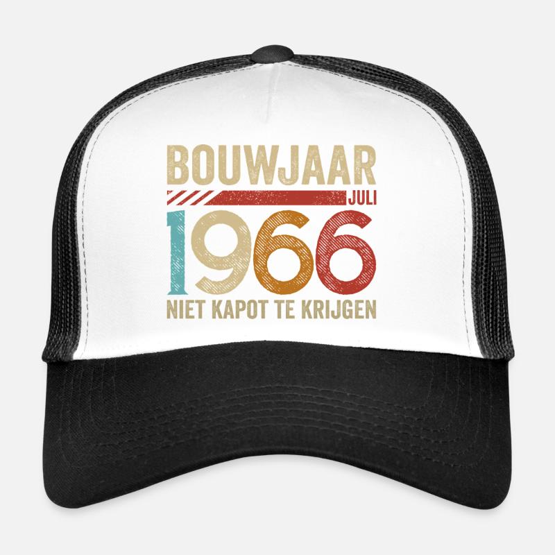 Baujahr Juli 1966 unzerstörbar Trucker Cap