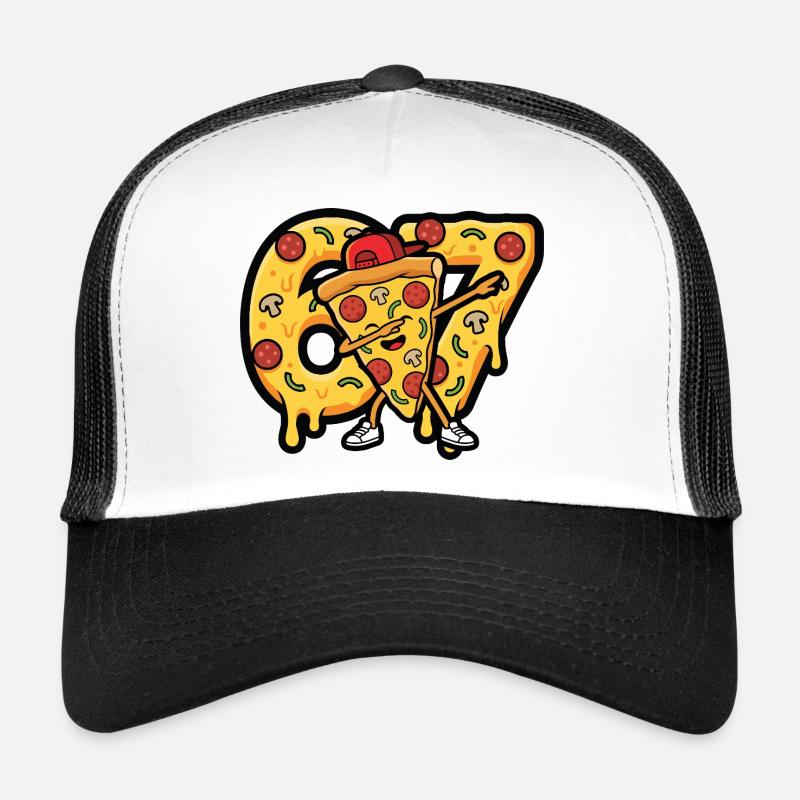 Pizza Dabbing 67 Slice Hugger Casquette trucker 