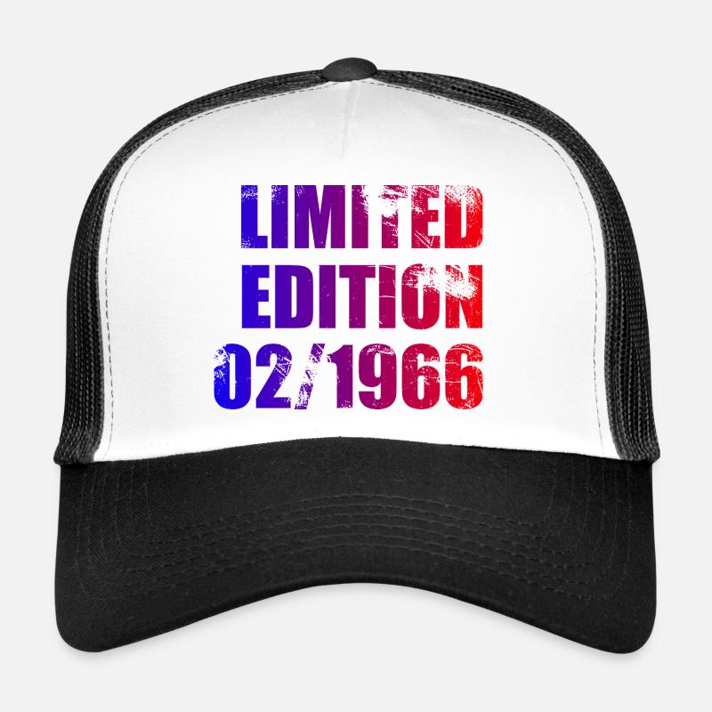 60e anniversaire Édition Limitée 02/1966 Casquette trucker 