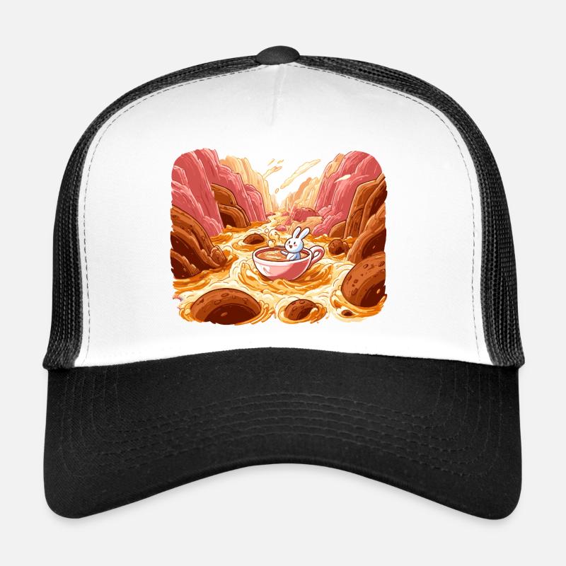 Thé câlin dans la vallée de lave Casquette trucker 