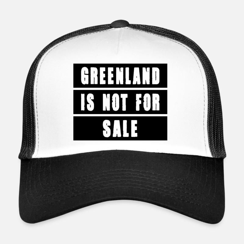 Le Groenland n’est pas à vendre Casquette trucker 