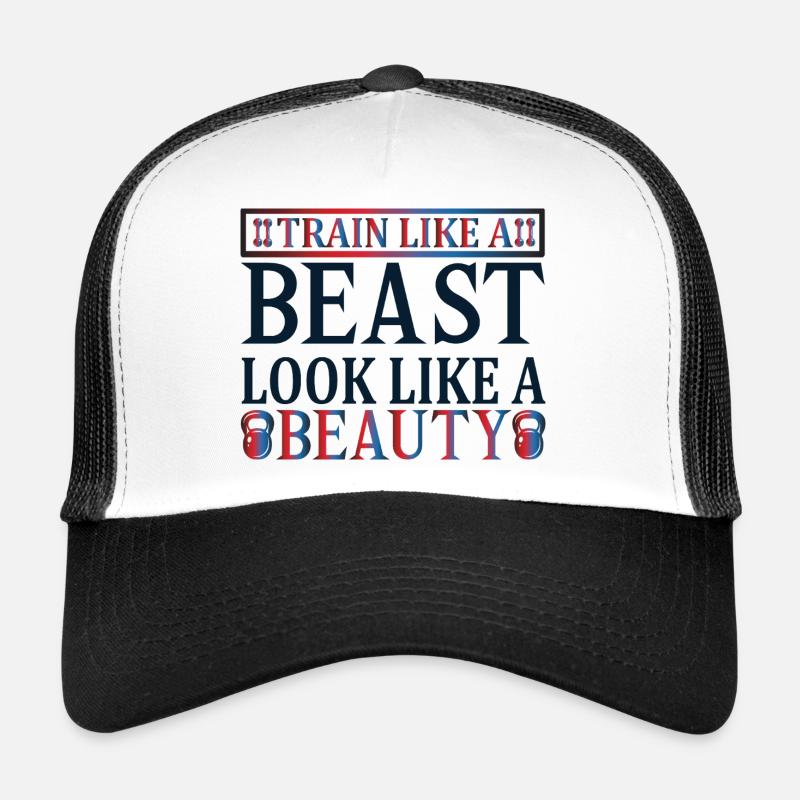 Beauté, bête de train Casquette trucker 