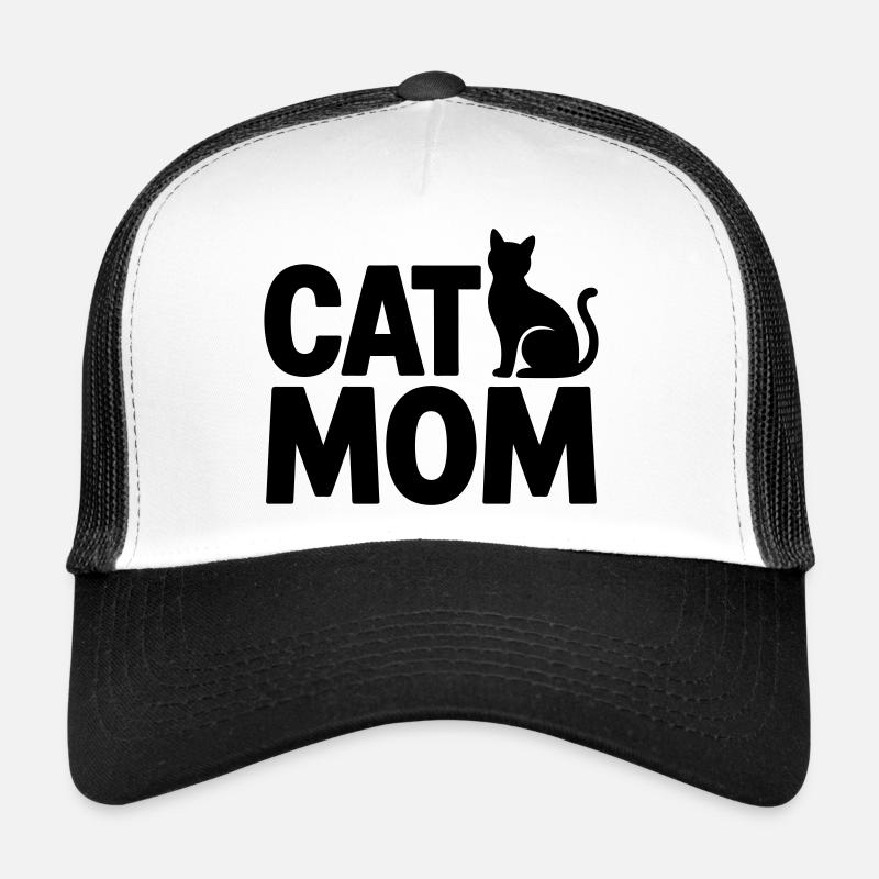 Cat Mom: Cat Mom Trucker Cap