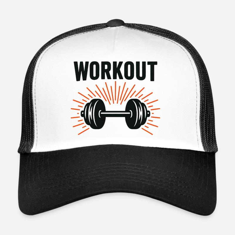 Barbell Burst Drive Trucker Cap