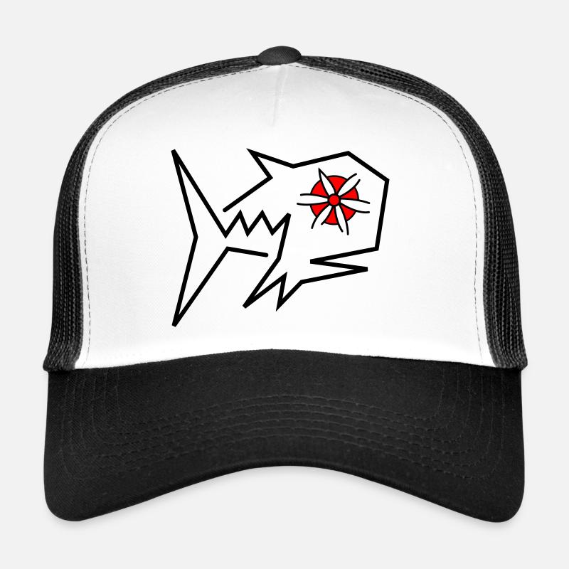 Fantasme des poissons en fleurs Casquette trucker 
